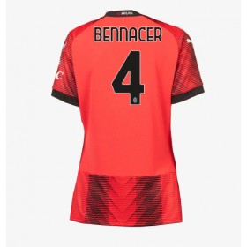 AC Milan Ismael Bennacer #4 Hemmakläder Dam 2023-24 Kortärmad